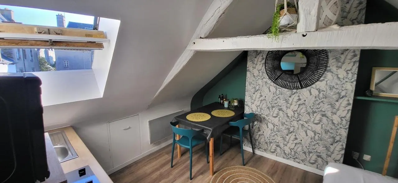 La Cabane - Petit Studio Mansarde - Plage 50M - Rue Gratuite Saint-Malo